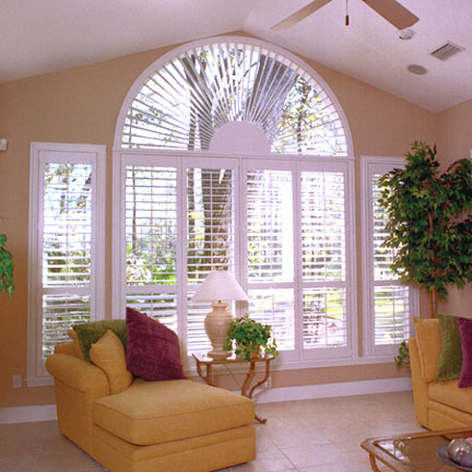 Half circle window shutter Orlando